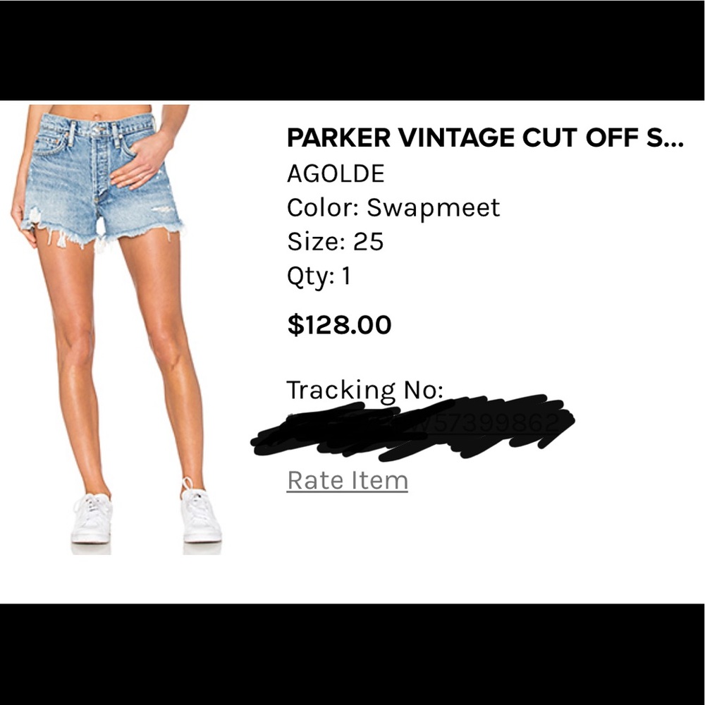 Agolde Parker shorts